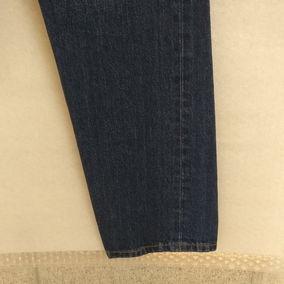 Levi's 501 Premium Button Fly HighRise Original Fit Straight Leg Jean 28w/Measur - Picture 11 of 16